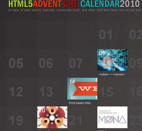 calendarios HTML